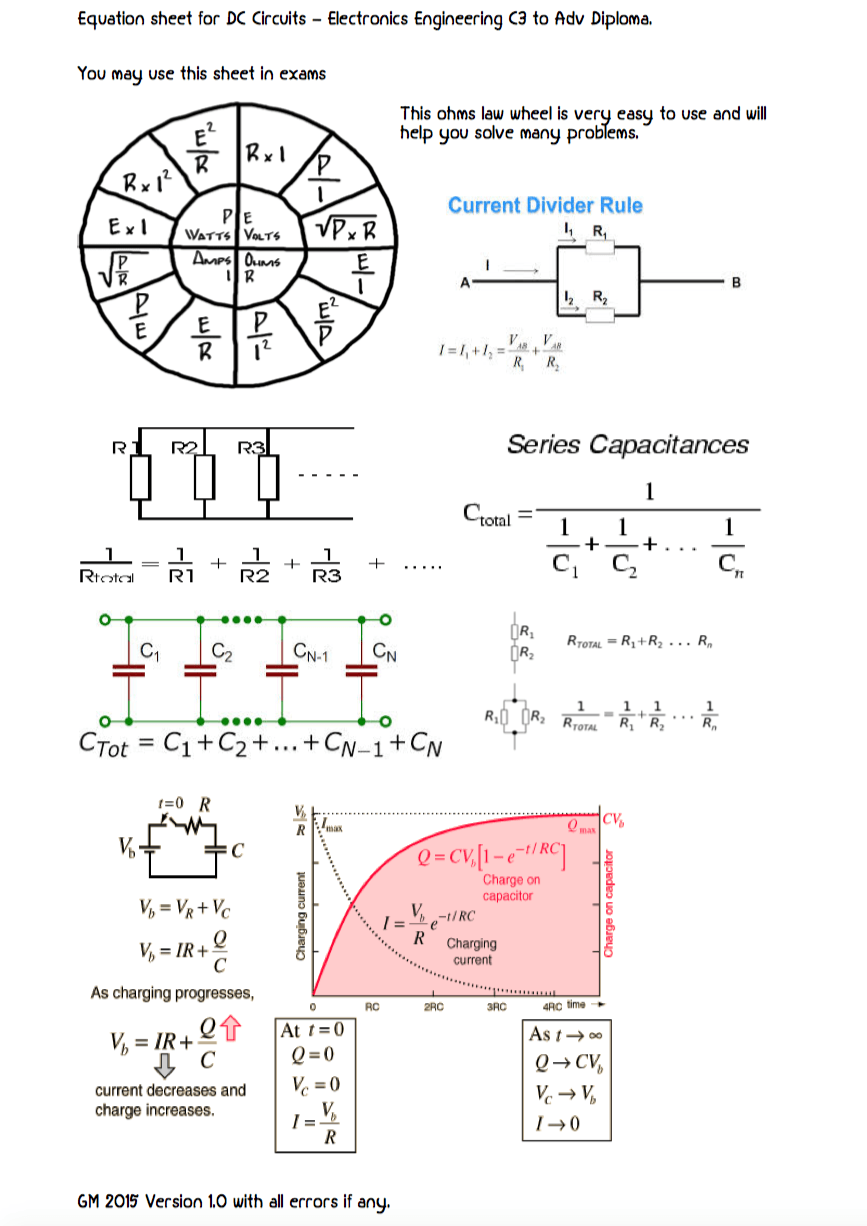 electronic circuit analysis notes